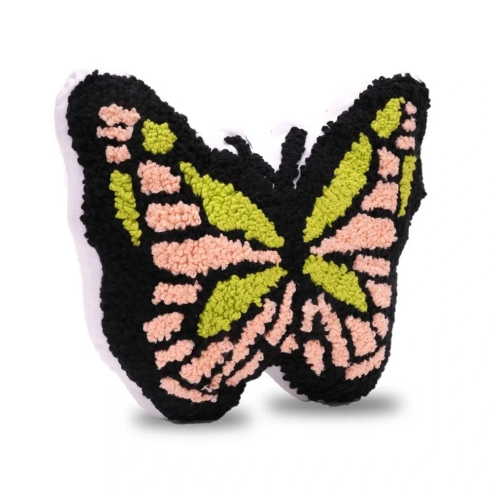 NEW Teen Home Zedora Butterfly Pillow